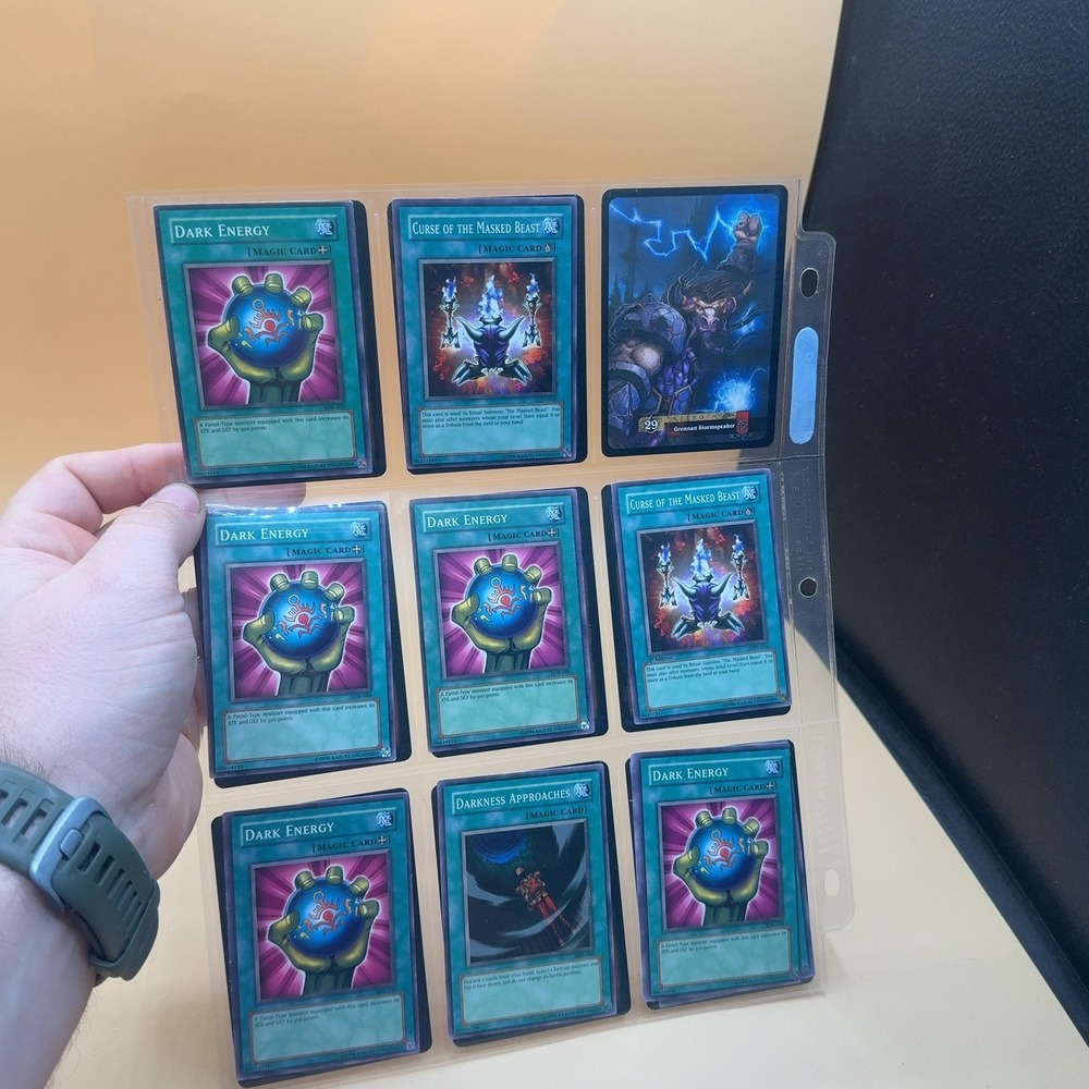World of Warcraft WoW TCG & Yu-Gi-Oh Mixed Trading Card Lot 18 Cards Azeroth